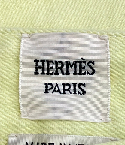 美品 HERMES コットン デニムパンツ 27-7402 レディース SIZE 34 (XS) エルメス