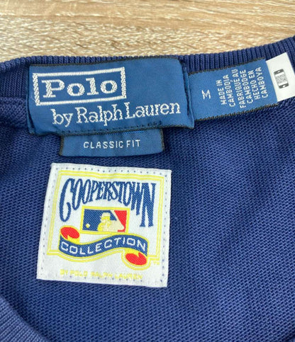 POLO RALPH LAUREN 半袖Tシャツ ヤンキース ポケット ネイビー アメリカンカジュアル メンズ SIZE M ポロ・ラルフローレン