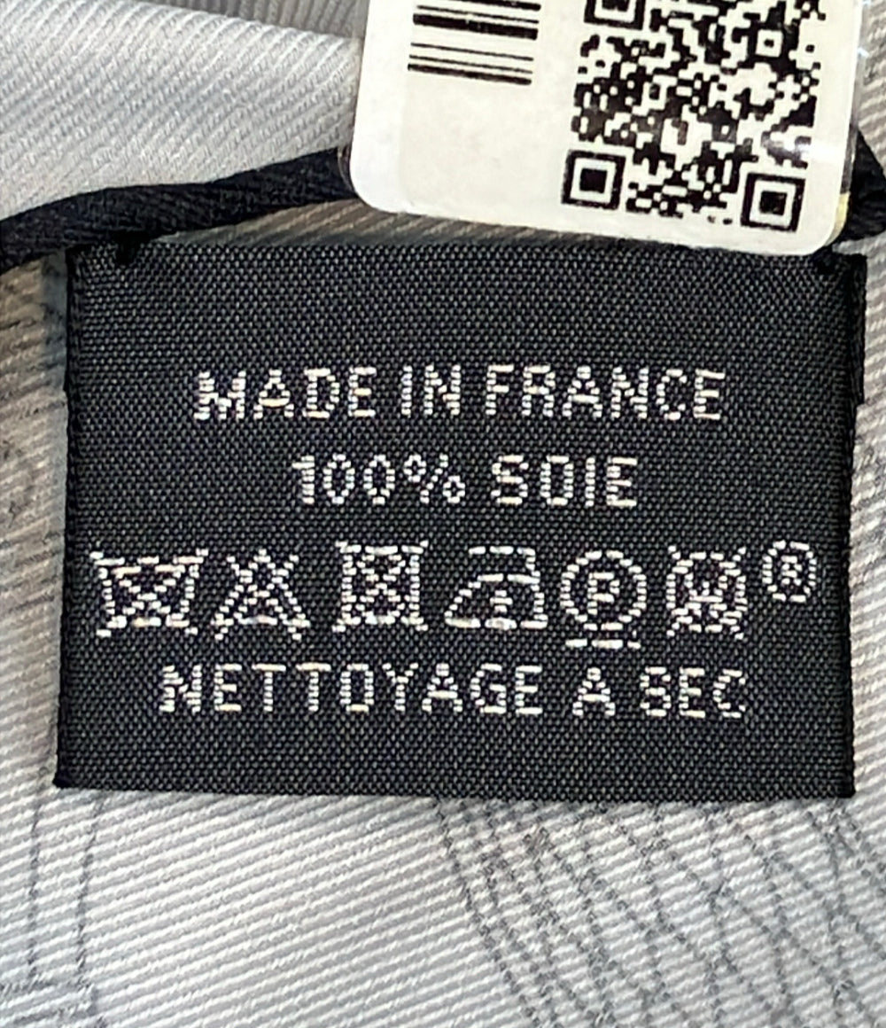 美品 HERMES スカーフ カレ45 シルク100% カデュセ ロック レディース エルメス