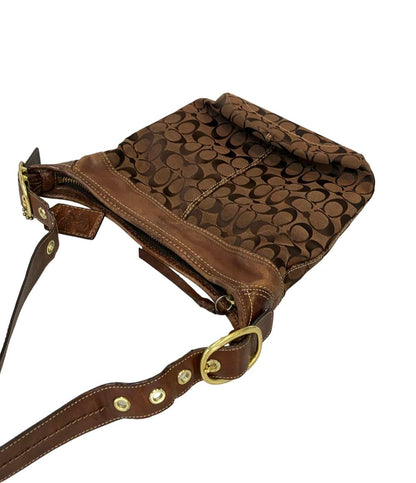 COACH ショルダーバッグ 肩掛け シグネチャー ブリーカー ダッフル 11437 レディース コーチ