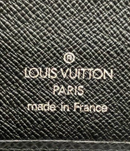LOUIS VUITTON 二つ折り財布 ポルトビエ 3カルト クレディ タイガ M30452 メンズ ルイ・ヴィトン