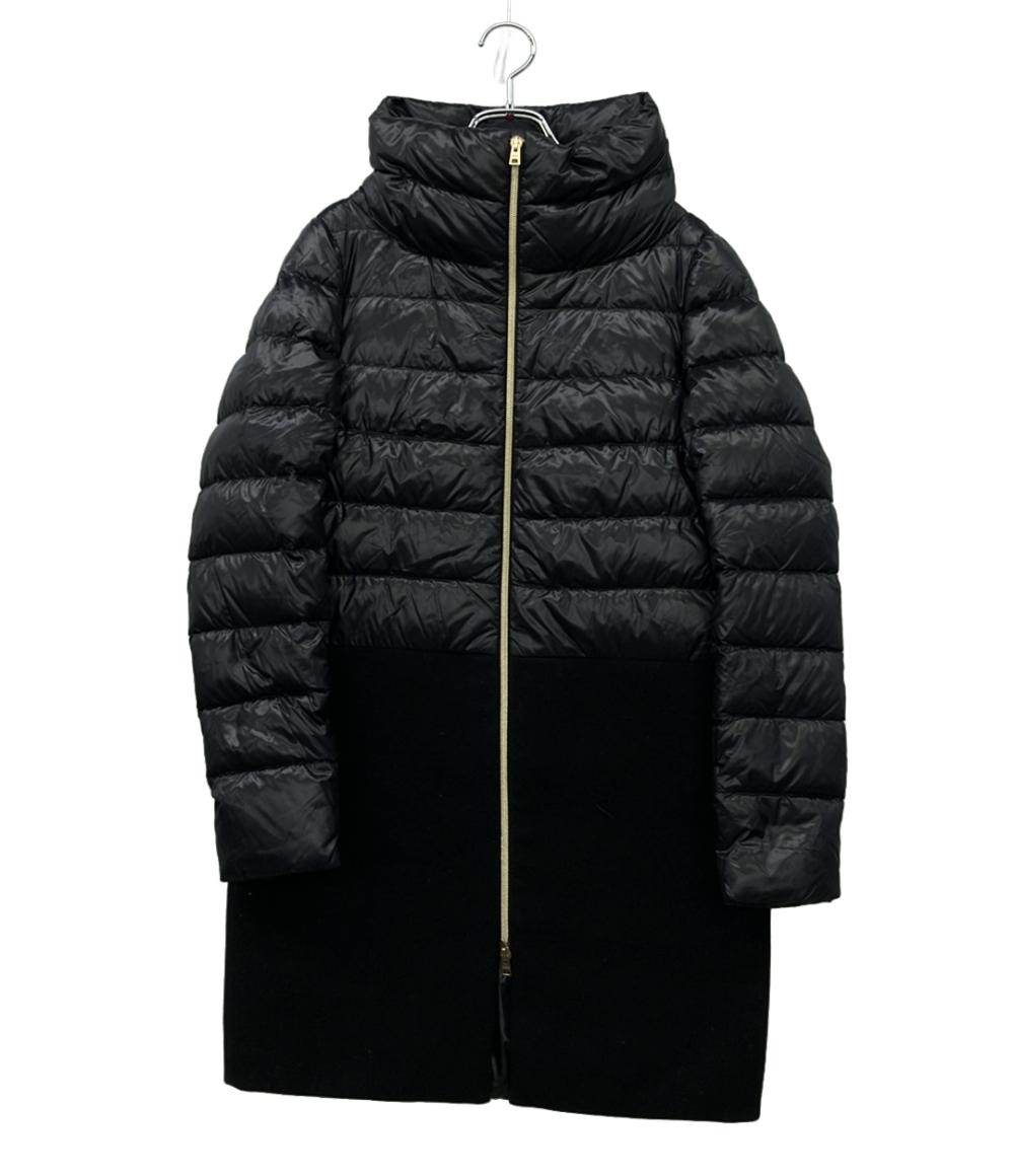 Herno ダウンコート ドッキング ウール インポート PI0239D-39601 レディース SIZE 40 (S) ヘルノ
