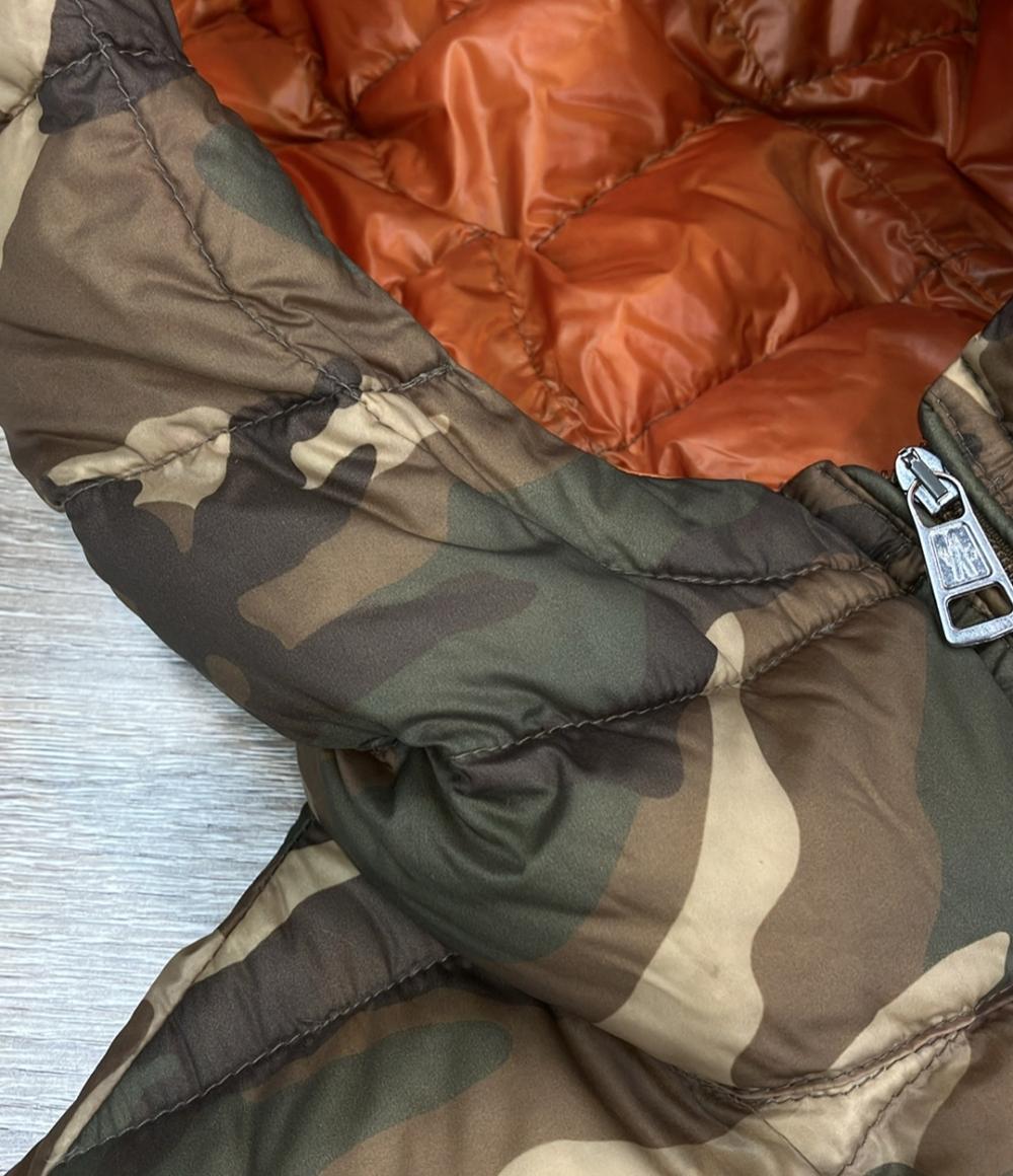 MONCLER ダウンベストPATRICK GILET カモフラ 迷彩 インポート メンズ SIZE 2 (M) モンクレール