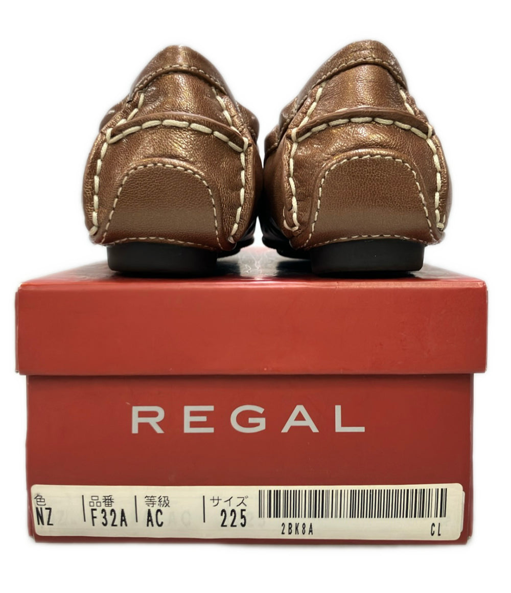 REGAL レザーフラットシューズ OL2F F32A レディース SIZE 22 1/2 リーガル