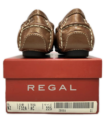 REGAL レザーフラットシューズ OL2F F32A レディース SIZE 22 1/2 リーガル