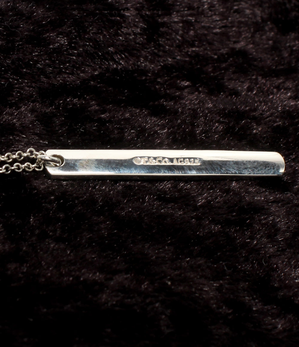 美品 Tiffany & Co. ネックレス SV925 1837 バー レディース ティファニー