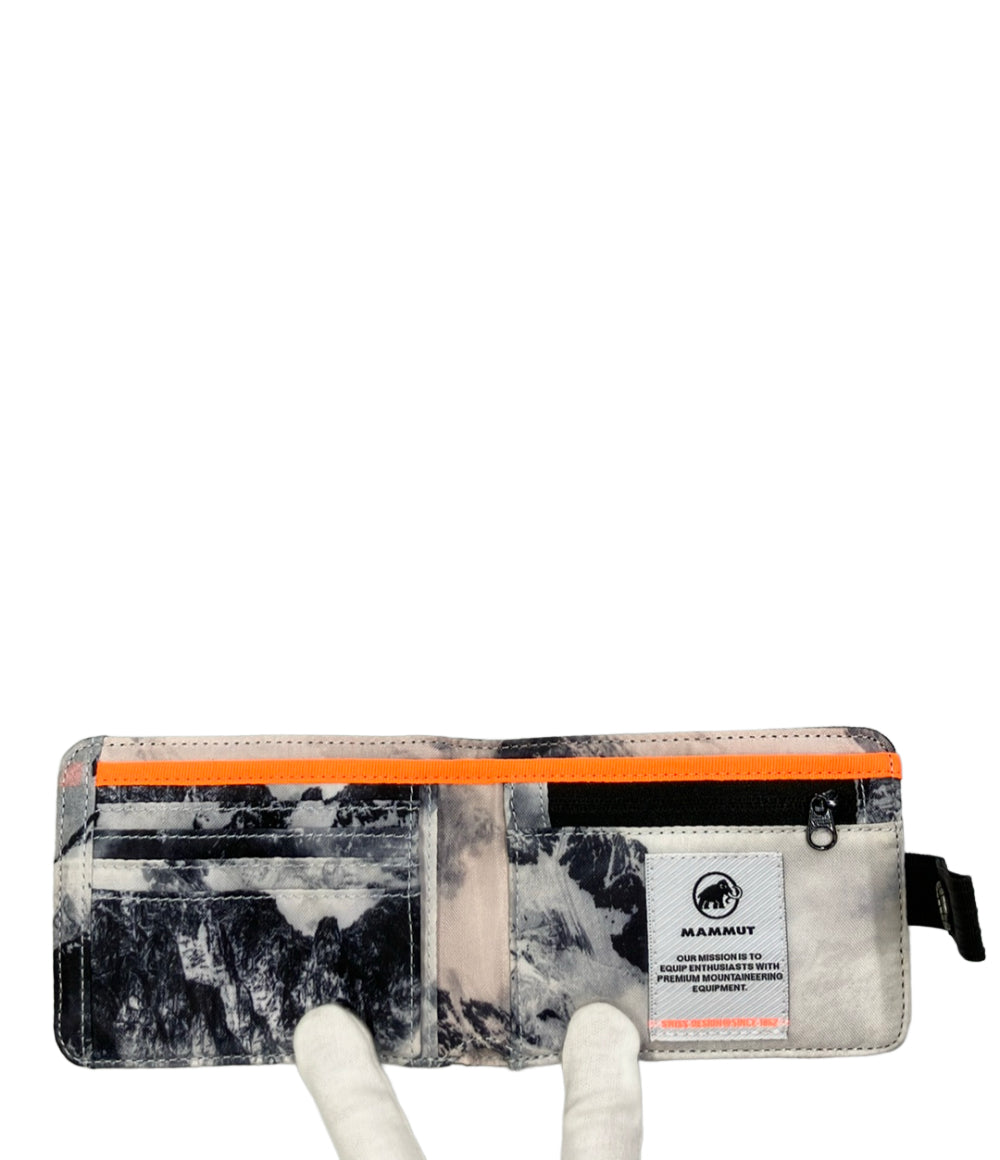 美品 Mammut 二つ折り財布 メンズ マムート
