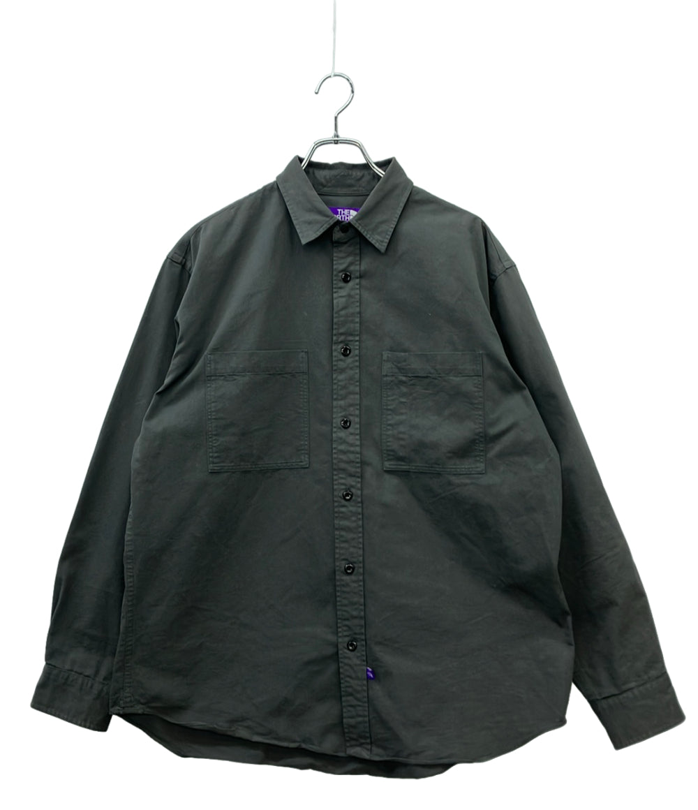 THE NORTH FACE PURPLE LABEL 長袖シャツ フィールドワークシャツ N24FG071 メンズ SIZE L ザ・ノース・フェイス パープルレーベル