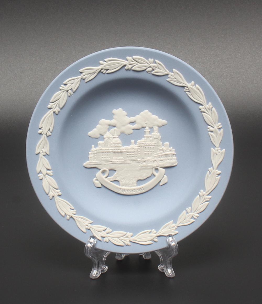 ウェッジウッド ミニプレート 飾り皿 11cm ジャスパー 上海 WEDGWOOD