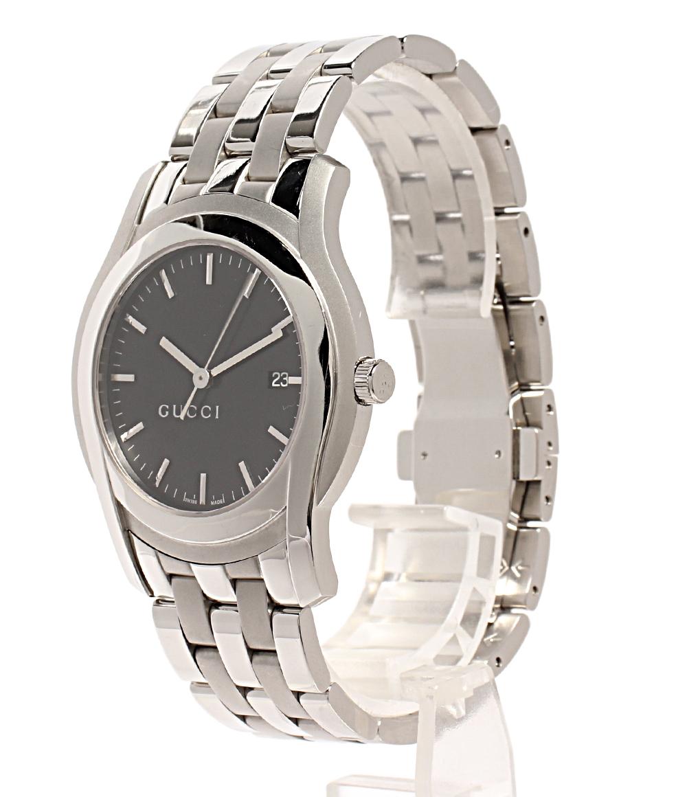 GUCCI 腕時計 クオーツ ブラック 5500XL メンズ グッチ