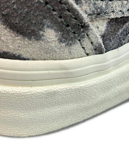 美品 VANS ローカットスニーカー オールドスクール レオパードヘアリースエード VN0A38G19FS レディース SIZE 22.5 (S) バンズ