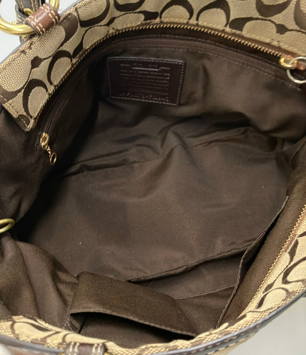 COACH ショルダーバッグ 肩掛け パッチワーク シグネチャー F12843 レディース コーチ