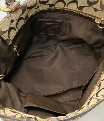 COACH ショルダーバッグ 肩掛け パッチワーク シグネチャー F12843 レディース コーチ