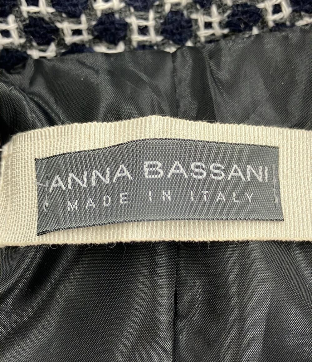 美品 アンナバッサーニ ロングコート レディース ANNA BASSANI