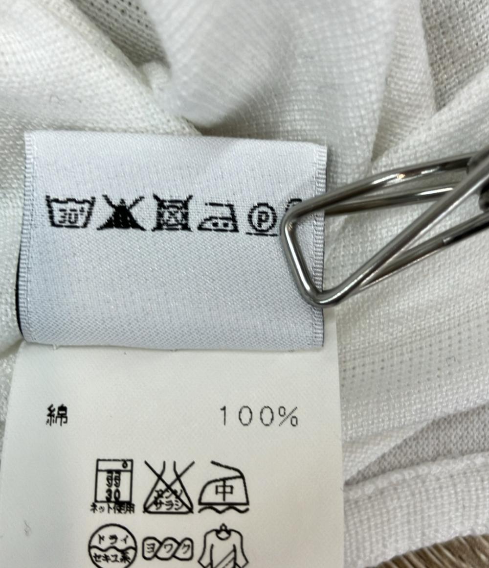 HERMES 半袖シャツ 胸ポケットロゴ  刺繍 メンズ SIZE S エルメス