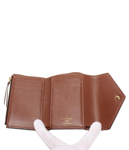 ルイ・ヴィトン 三つ折り財布 ポルトフォイユ･ヴィクトリーヌ モノグラム M62472 レディース LOUIS VUITTON