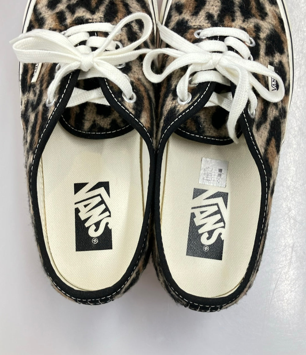 VANS ローカットスニーカー レオパード柄 PREMIUM LX AUTHENTIC 44 ユニセックス SIZE 25.0 ヴァンズ