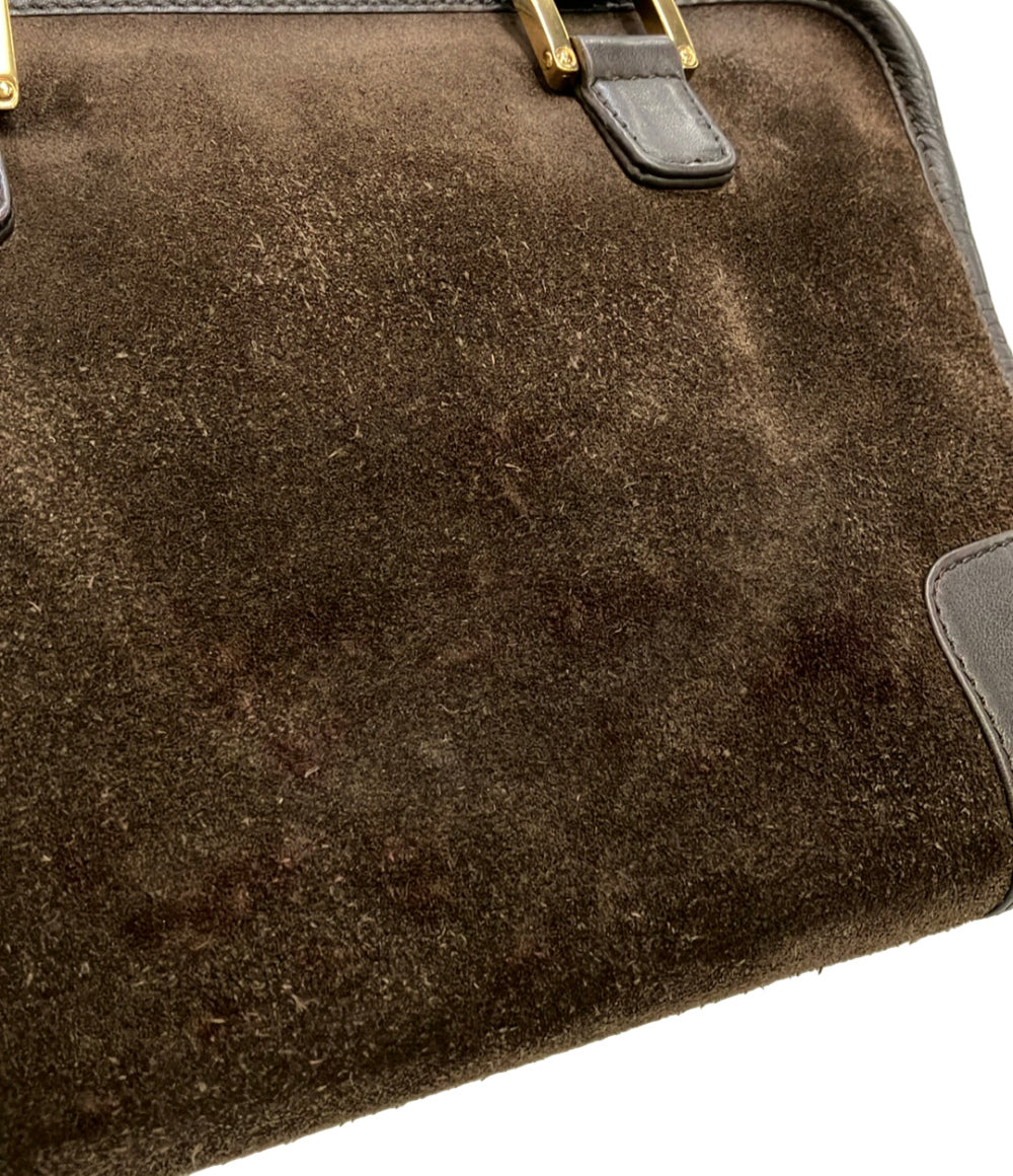 LOEWE ハンドバッグ スウェード アマナソ28 レディース ロエベ