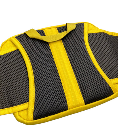 美品 mont-bell 2way ウエストバッグ ショルダーバッグ 斜め掛け メンズ モンベル