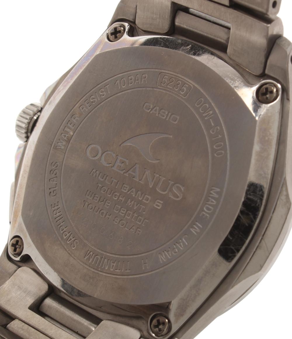 カシオ 腕時計 オシアナス OCEANUS ソーラー OCW-S100-7A2JF メンズ CASIO