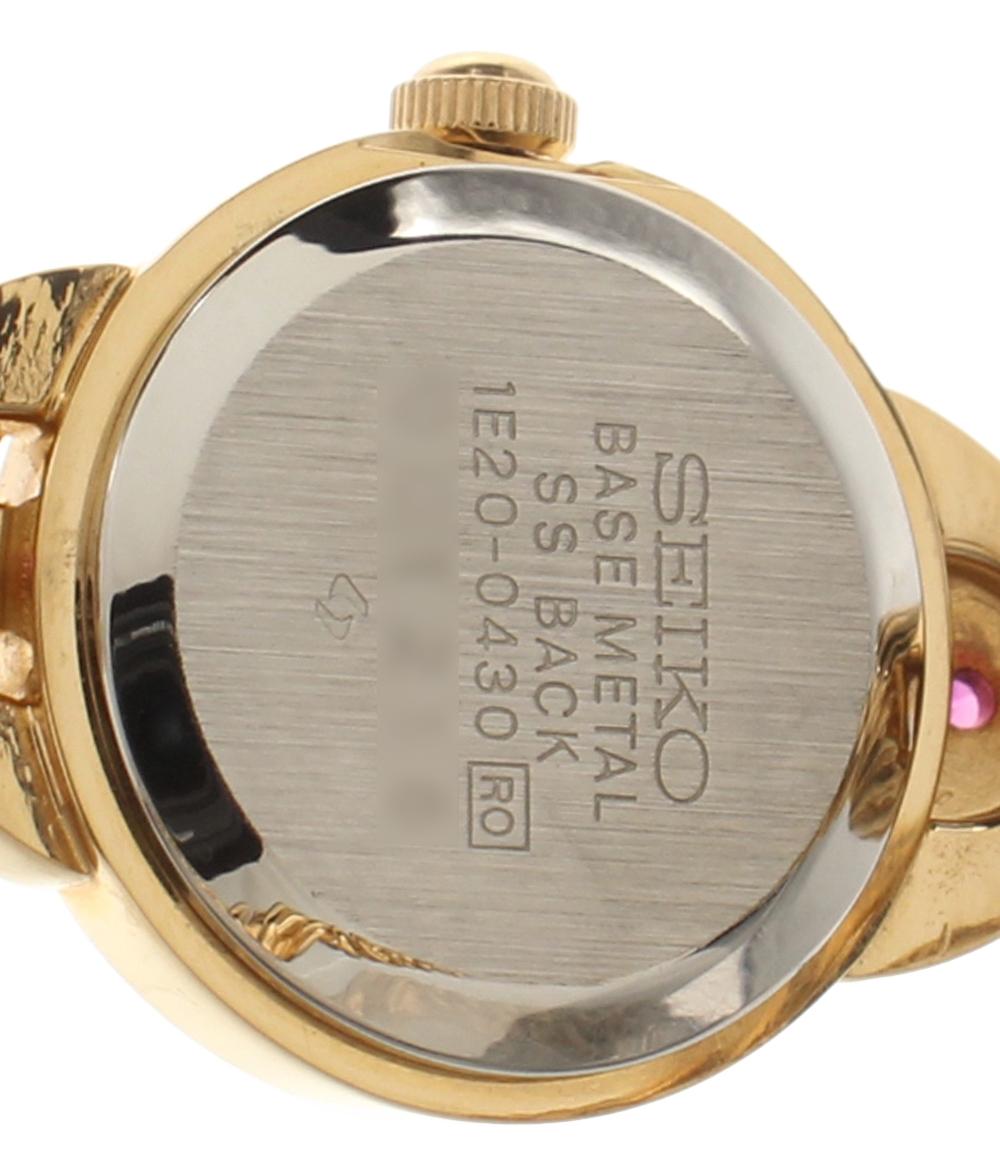SEIKO 腕時計 クオーツ ゴールド 1E20-0430 レディース セイコー
