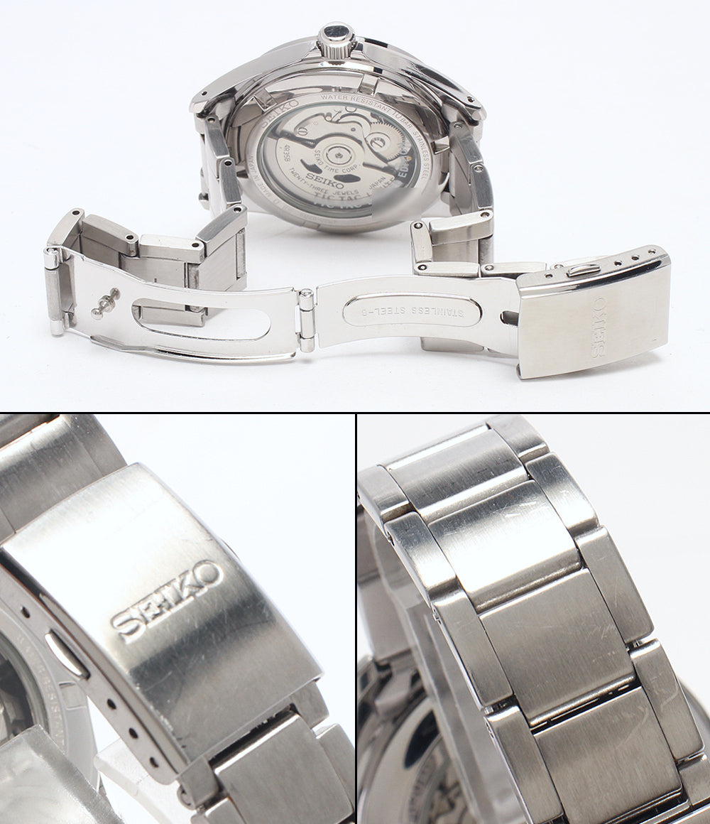 SEIKO TiC TAC 腕時計 自動巻き ブラック SZSB006 メンズ セイコー チックタック