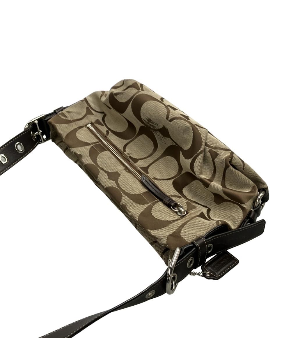 COACH ショルダーバッグ 斜め掛け シグネチャー F15068 レディース コーチ