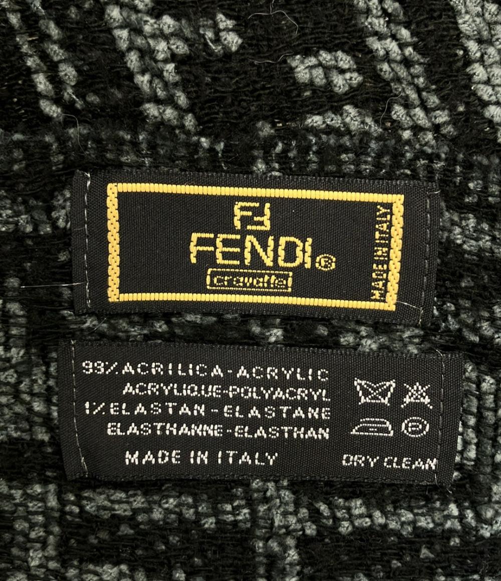 FENDI マフラー ズッカ柄 メンズ フェンディ