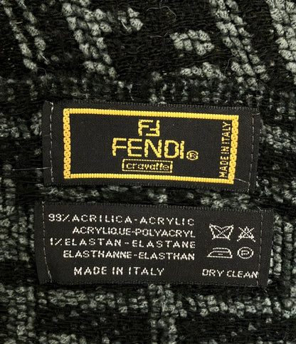 FENDI マフラー ズッカ柄 メンズ フェンディ