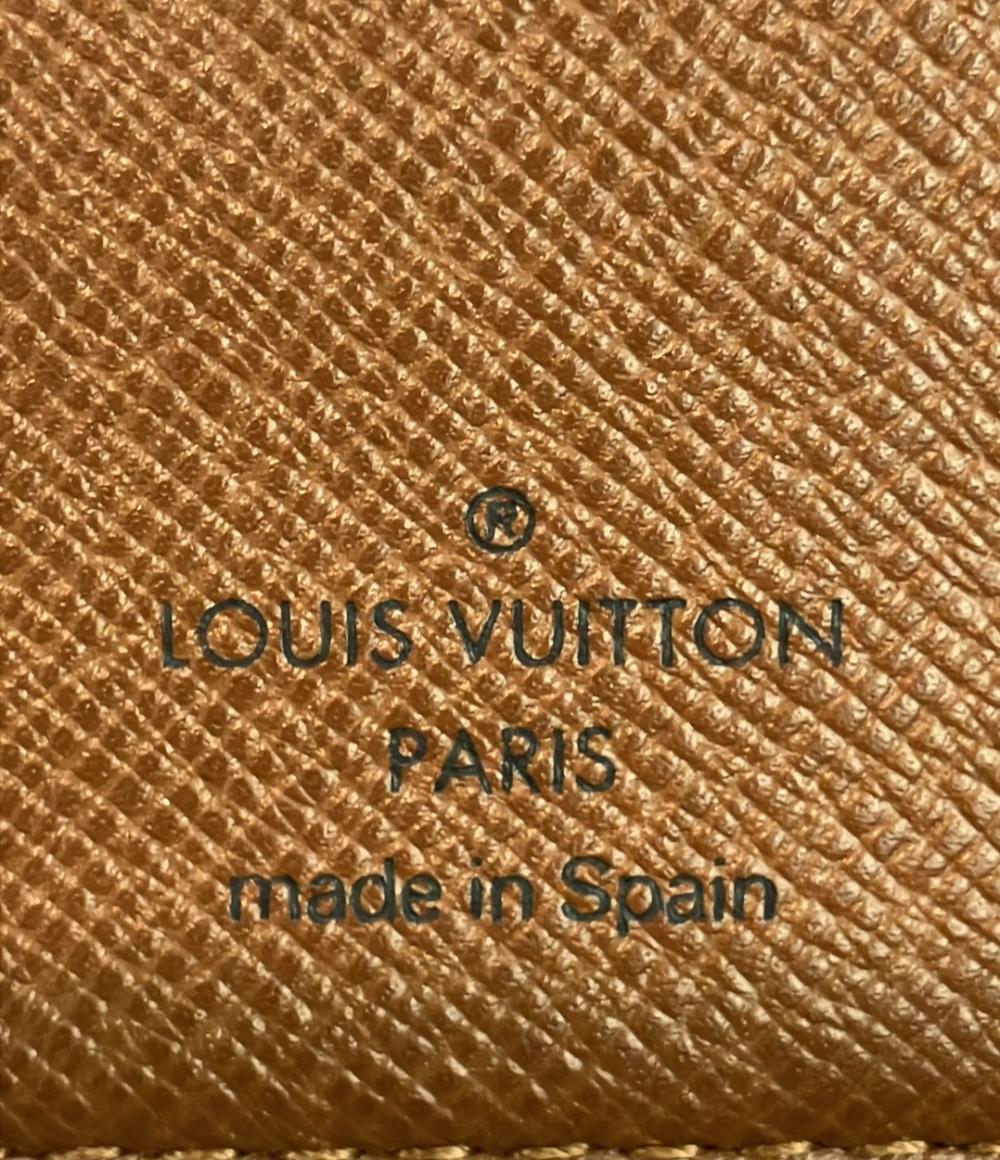 美品 ルイヴィトン 二つ折り財布 ポルトフォイユマルコ モノグラム M61675 メンズ Louis Vuitton