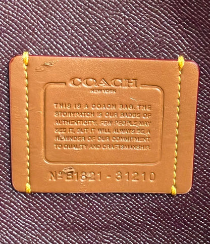 COACH ハンドバッグ ショルダーバッグ 2WAY 斜め掛け チャーリー キャリーオール キャンバス シグネチャー 31210 レディース コーチ