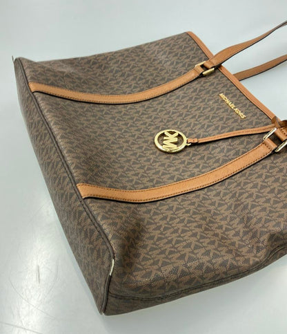 マイケルコース モノグラムレザートートバッグ レディース MICHAEL KORS