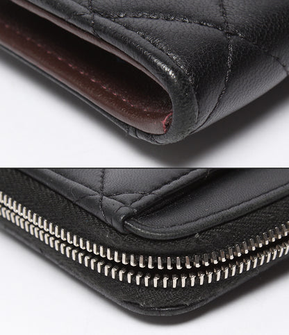 CHANEL コインケース L字ファスナー マトラッセ クラシック ジップ カードケース AP3179 レディース シャネル