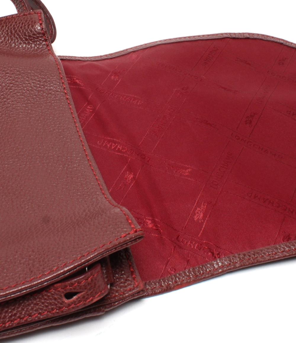 美品 Longchamp ショルダーバッグ 肩掛け レディース ロンシャン