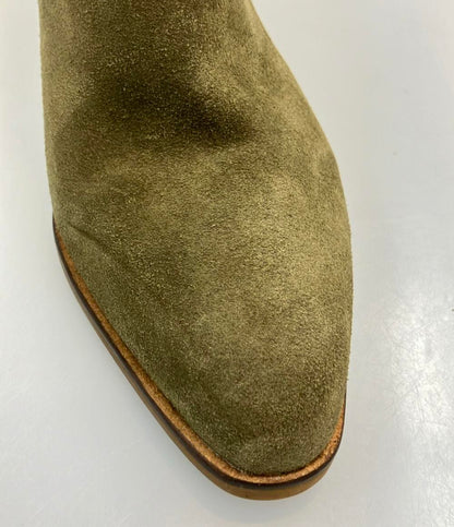 訳あり COLE HAAN ショートブーツ サイドジップ レディース SIZE 8 1/2 C (25.5cm) コールハーン