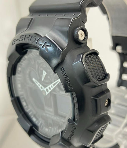 CASIO 腕時計 G-SHOCK クオーツ ブラック GA-100 メンズ カシオ