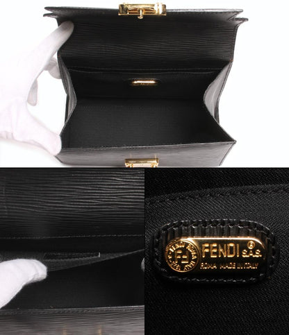 フェンディ 2wayレザーハンドバッグ ゴールド金具 エピレザー レディース FENDI