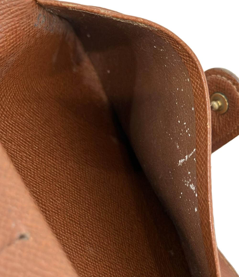 訳あり ルイ・ヴィトン 二つ折り財布 ポルトパピエ ジップ モノグラム M61207 レディース LOUIS VUITTON