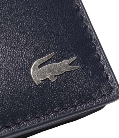 美品 LACOSTE カードケース パスケース メンズ レディース ラコステ