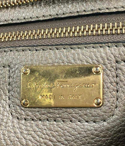 サルバトーレフェラガモ トートバッグ レザー ゴールド金具 ガンチーニ EZ 21F216 レディース Salvatore Ferragamo