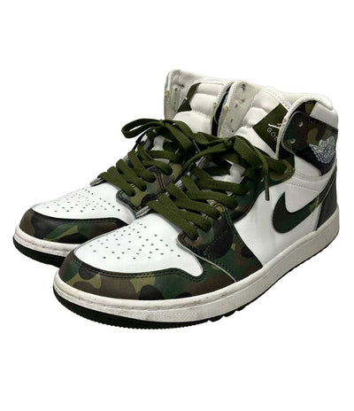 NIKE ハイカットスニーカー エアジョーダン1 ハイ ゴルフ DQ0660-300 メンズ SIZE 29.0 ナイキ