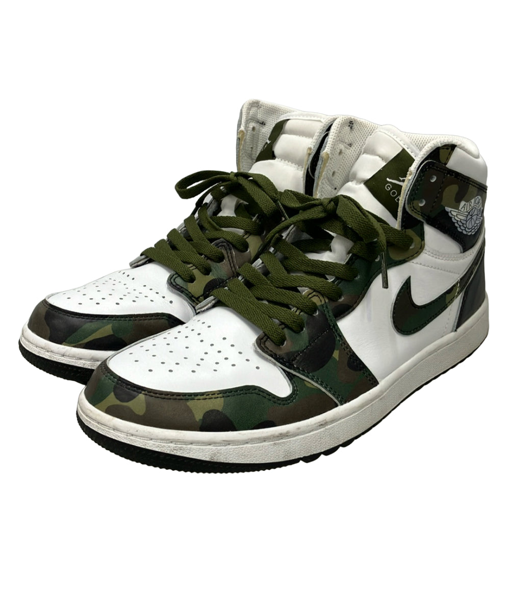 NIKE ハイカットスニーカー エアジョーダン1 ハイ ゴルフ DQ0660-300 メンズ SIZE 29.0 ナイキ