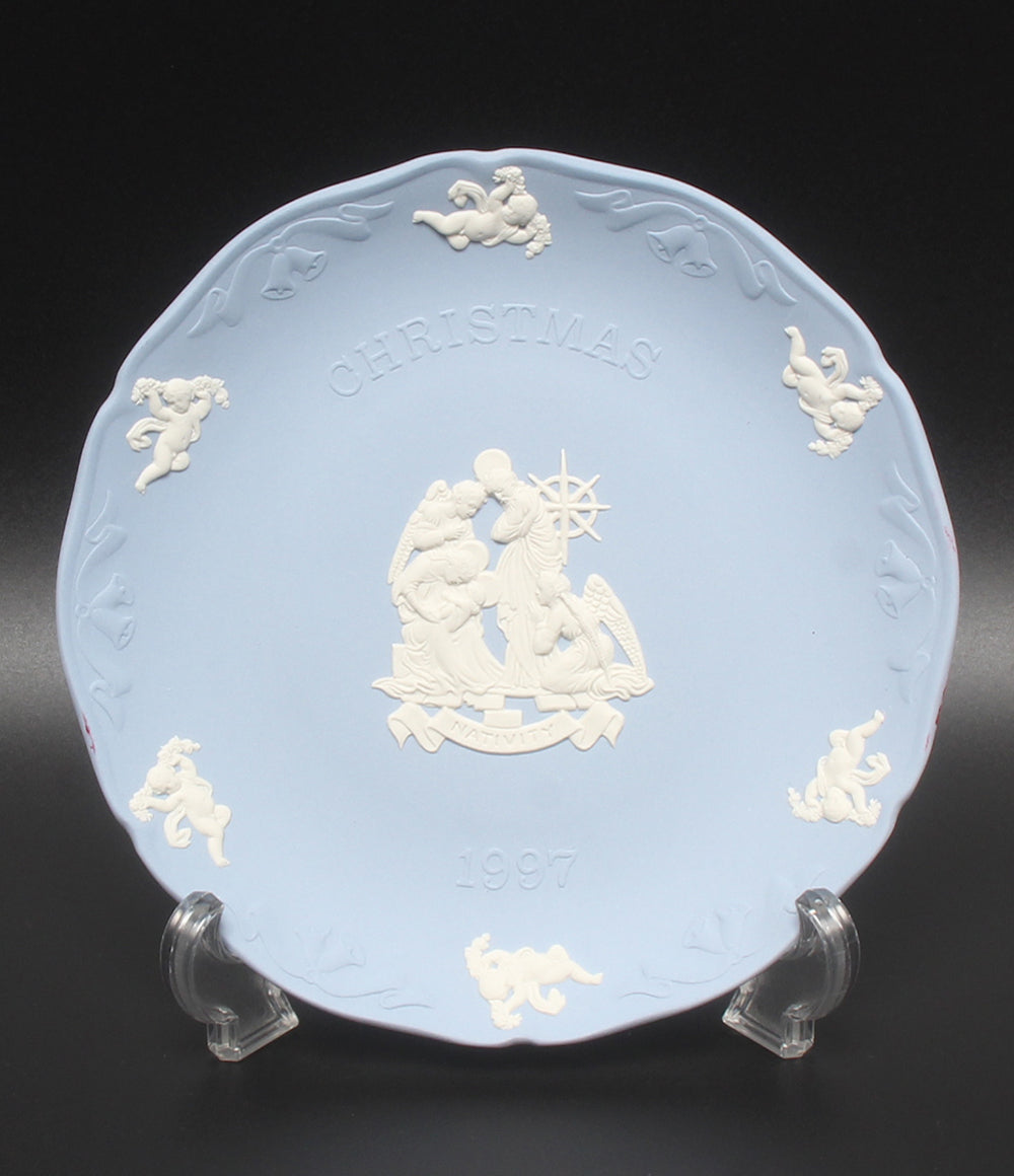 WEDGWOOD イヤープレート クリスマス 飾り皿 19cm 1997 ウェッジウッド