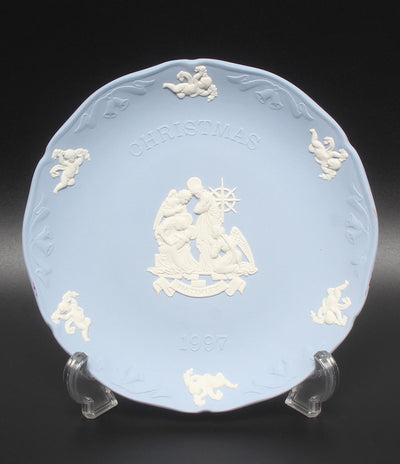 WEDGWOOD イヤープレート クリスマス 飾り皿 19cm 1997 ウェッジウッド