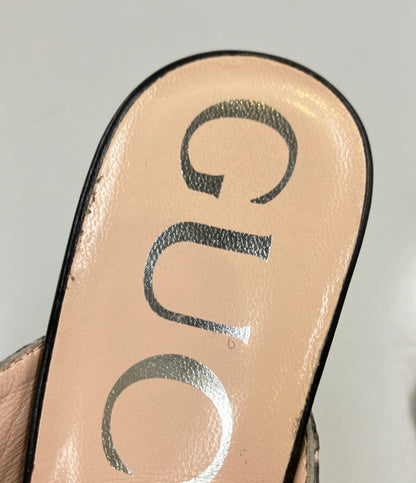 GUCCI ホースビット スネークスキン ミュール レディース SIZE 34 (21cm) グッチ