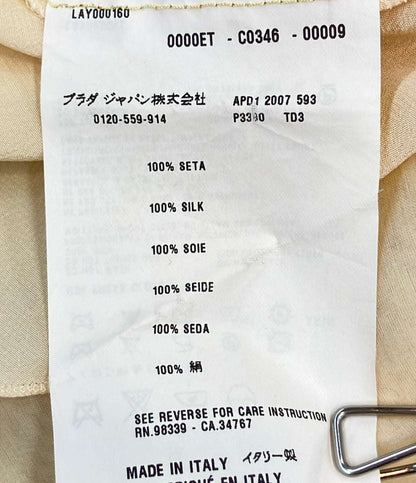 PRADA ノースリーブワンピース シルク100% レディース SIZE 40 (S) プラダ