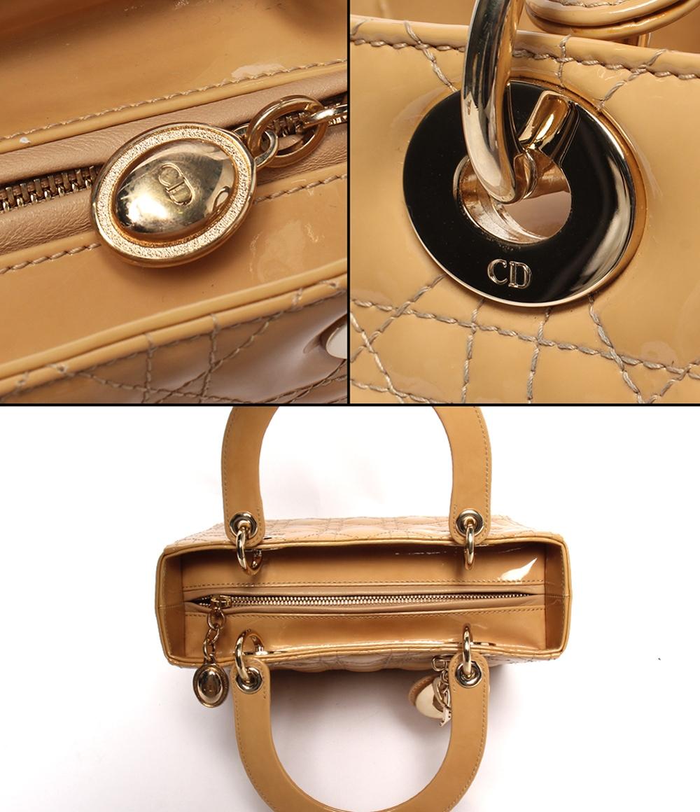 Christian Dior 2wayハンドバッグ ショルダーバッグ 肩掛け カナージュ レディース クリスチャンディオール