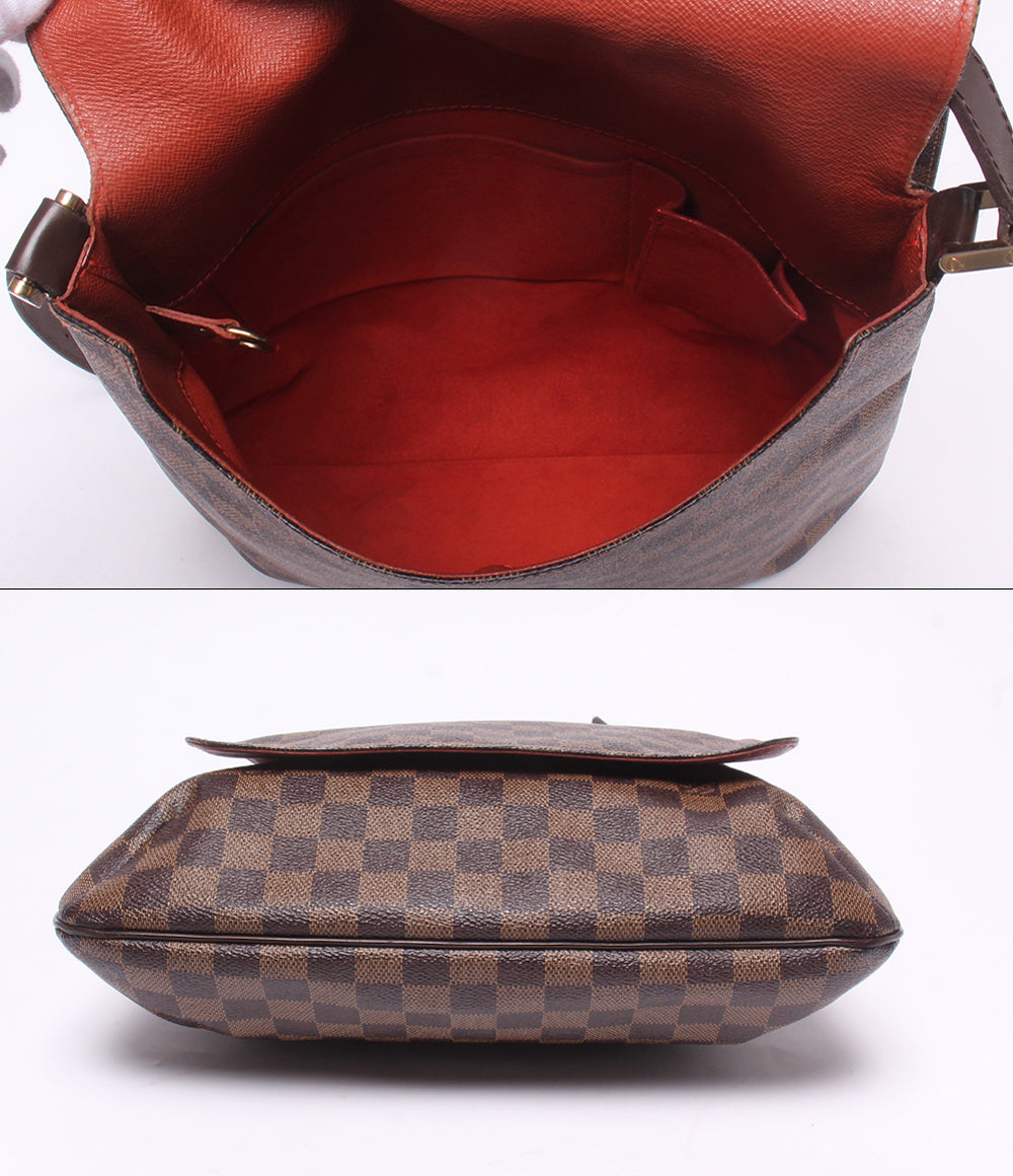 LOUIS VUITTON ショルダーバッグ 斜め掛け ミュゼット ダミエ エベヌ N51302 レディース ルイ・ヴィトン