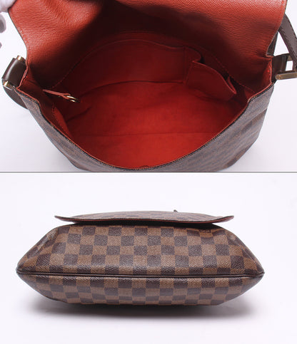 LOUIS VUITTON ショルダーバッグ 斜め掛け ミュゼット ダミエ エベヌ N51302 レディース ルイ・ヴィトン