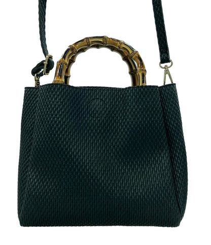 アンビリオン 2wayハンドバッグ ショルダーバッグ バンブー レディース UNBILLION